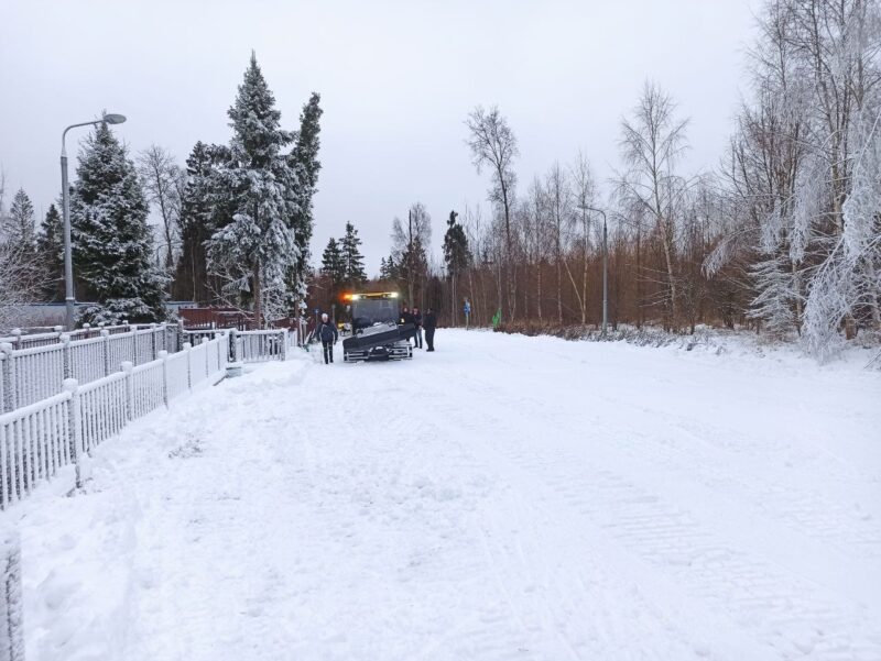 Трасса лыжероллерная Зеленоград Савелки, состояние на 16 декабря 2025 по отзыву, фото 3. 